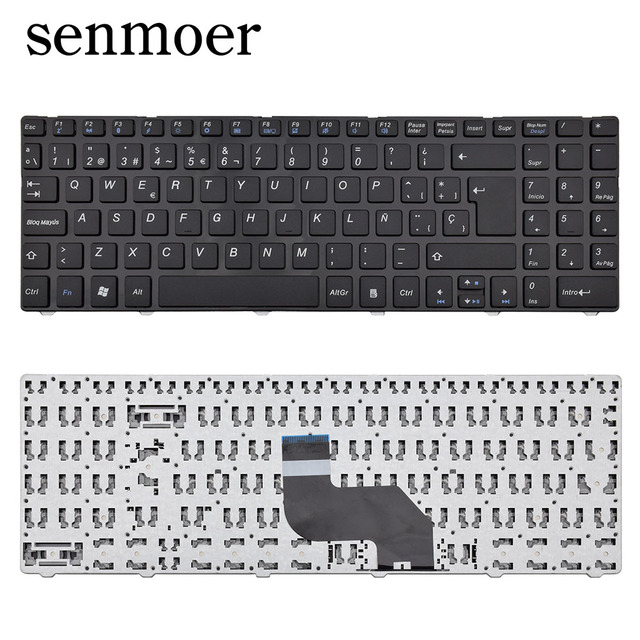 CR640 Laptop Keyboard for MSI CR640 CX640 CX640-851X A6400 MS-16Y1 US with Frame Klavye Clavier Tastiera Tastatur Teclado