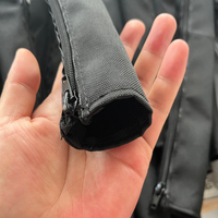 Funda para cable con cremallera de Wrap Funda de gestión de cables con organizador de cordón con cremallera y protector de cable para escritorio