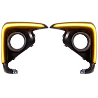 DRL 2 pièces pour Suzuki Ertiga 2018 — 2020, Led, couvercle de phare antibrouillard jaune, lumière du jour