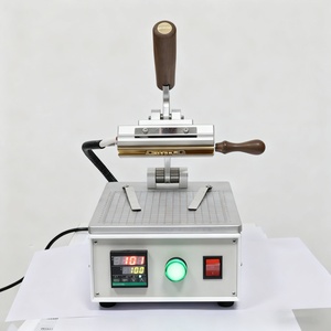 Electric Electric <b>Leather</b> Stamping Engraving Manual <b>Leather</b> Embossing Hot Foil Stamping Machine - Product Image 6