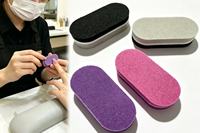 Bloc de polissage professionnel pour ongles en éponge Nila, mini-bloc de polissage pour ongles, logo personnalisé, vente en gros