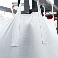 Sac souple FIBC de 1 tonne de qualité alimentaire, respirant, à fond plat, pour le chargement de marchandises en vrac