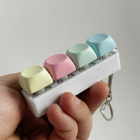 Jouet anti-stress léger en PVC pour clavier, 4/9 touches, pour adultes