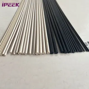 Ультратонкие стержни iPEEK из натурального черного пластика, диаметр 1,75 мм, 2 мм, 3 мм, 4 мм, 5 мм