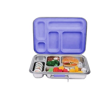 保温性抜群！漏れ防止！加熱可能！日本風ステンレス製304ボウル！学生・ピクニック・携帯弁当箱に最適！ - Product Image 2