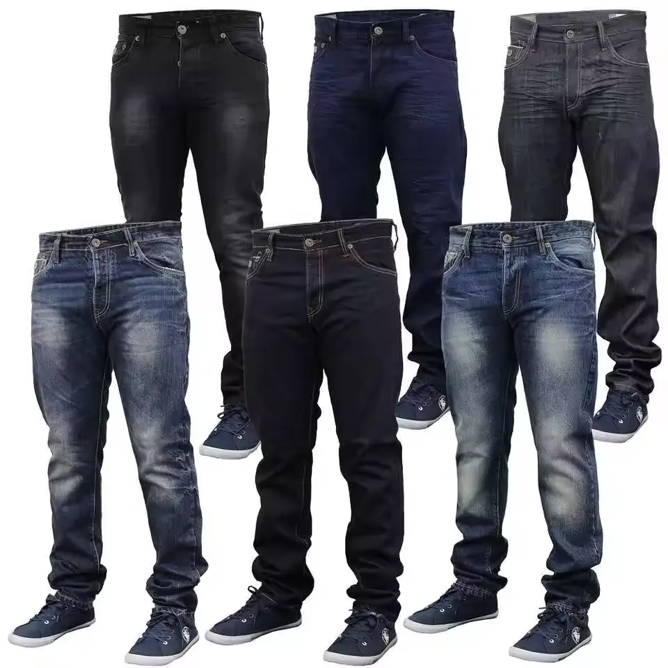 Vêtements Surplus Étiquettes de marque Pantalon en jean pour homme et garçon Prix super bas surstock Marques en denim Jeans Skinny Straight Jeans Pant