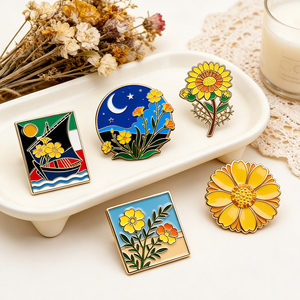 Broches personnalisées Al-Arfaj, symbole national du Koweït, badges de revers en émail souple, broches en métal, cadeau du Moyen-Orient, usine de 21 ans d'expérience - Product Image 4