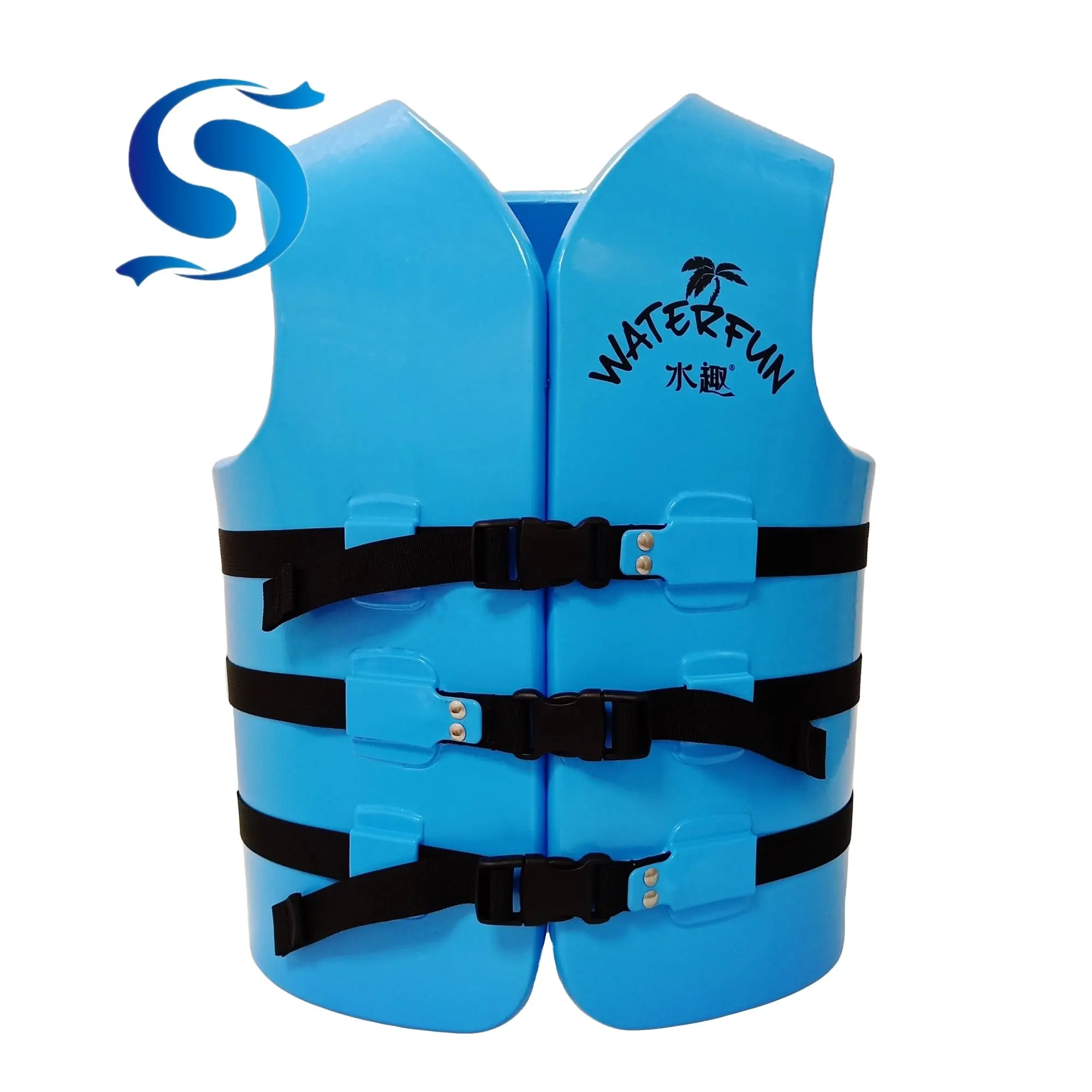 Waterfun nuovo prodotto adulti bambini approvato aiuto alla galleggiabilità vita gilet da bagno gonfiabile per hotel di fascia alta, resort, parchi club, ecc.