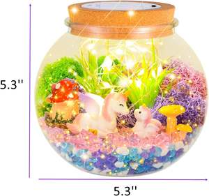Unicorno regali per ragazze-luce unicorno Kit terrario per bambini-fai da te unicorno giocattolo di arti e mestieri - Product Image 6