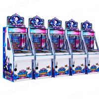 Machine à pousser les jetons pour centres de jeux, directement de l'usine, combinant un pousseur de jetons d'arcade avec une garantie d'un an et un service OEM pour les bornes d'arcade