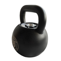 Kettlebell en acier réglable 12-30 kg avec poignée en U traditionnelle, sans remplissage de sable, plus durable que les kettlebells en fonte - Vente flash