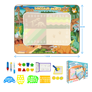 OUYI Montessori papan gambar air ajaib alas mewarnai pendidikan Doodle Set Desain Rusia untuk anak perempuan - Product Image 6