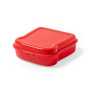 Nuovo 450 Ml naturale Colour PP panini Fiambrera Lunch Box e con lucchetto di sicurezza