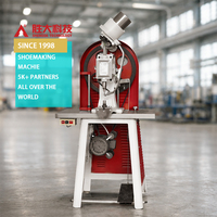 Machine à chaussures semi-automatique SHENGDA pour l'insertion d'œillets, le perçage et le rivetage, avec alimentation automatique, pour l'industrie de la chaussure