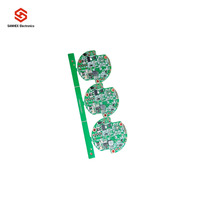 SANHEX Usine OEM tout-en-un pour circuits imprimés personnalisés, cartes de circuits de formes irrégulières, électronique grand public, éclairage LED, circuits imprimés en céramique
