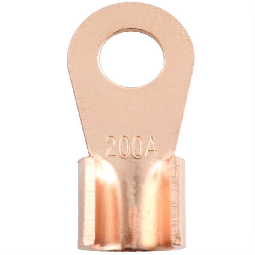 Медный разъем для кабеля аккумулятора, клеммы с открытыми зажимами, клеммы для проводов серии OT 5A 10A 20A 30A 40A 50A 60A 80A 100A 150A 200A 300A