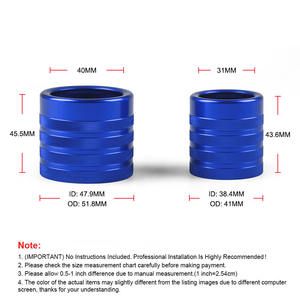 Accessoires de modification automobile pour Toyota FJ Cruiser 07-21, manchon de levier de vitesse en aluminium et cache de frein à main pour d'autres voitures - Product Image 5