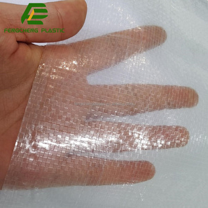 Trắng dệt vải phim UV ổn định New HDPE Poly tấm cho nhà kính - Product Image 4