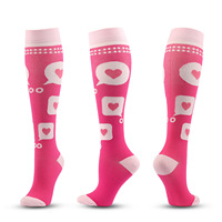 Vente en gros de chaussettes de compression à pression pour hommes et femmes