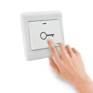 Điện tử vuông nhựa phát hành cửa tuôn ra gắn Exit push button Door truy cập phát hành mở chuyển đổi