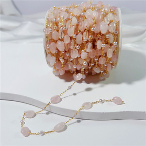 SP Wholesale Women <strong>Necklace</strong> <strong>Pearl</strong> Chain Irregular Natural Stone Beaded Choker <strong>Necklace</strong> Jewelry - Product Image 6