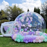Dôme gonflable transparent en PVC pour hôtel, grand format, pas cher, à vendre