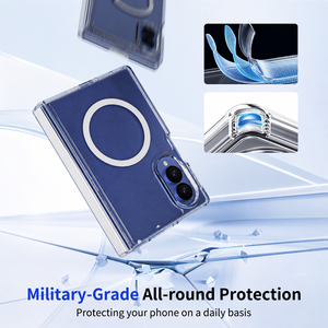 Étui magnétique transparent personnalisé avec motif pour Galaxy Z Fold 8 Ultra, protection de charnière, design DIY, <span class=keywords><strong>coque</strong></span> avec logo - Product Image 3