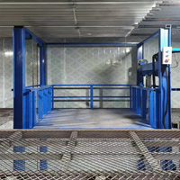 CE-Zertifizierter Stationärer Hydraulischer Maßgefertigter Lastenaufzug Schwerlast-Plattformlift für Lagerhaus-Frachtverladung