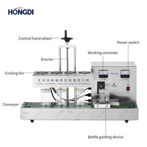 เครื่องซีลความร้อนอัตโนมัติแบบไฟฟ้าสำหรับบรรจุภัณฑ์อาหาร เคมีภัณฑ์ และสินค้าอื่นๆ (กระป๋อง ขวด ถัง) - Product Image 3