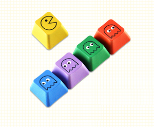 Custom Keyboard Accessories pbt dye sublimation mechanical keyboard <strong>keycap</strong> mario pac man <strong>keycap</strong> mini <strong>artisan</strong> keycaps - Product Image 2