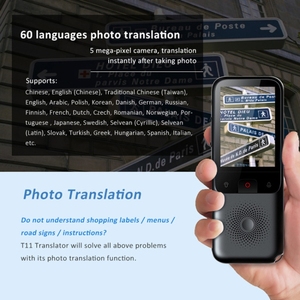 Traducteur vocal intelligent T11 WIFI Intelligence artificielle <span class=keywords><strong>Traduction</strong></span> linguistique - Product Image 6