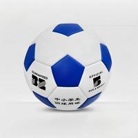 Ballon de football en cuir PU durable, taille 5, cousu à la machine, économique, logo personnalisé, entraînement intérieur/extérieur, résistant à l'usure