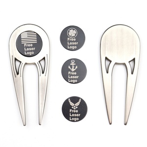 Customized Enamel Alignment Ballmarker Level 30mm Steel Stainless Coin Presentation Quality Sets Copper Blank <b>Golf</b> Ball Markers - Product Image 3