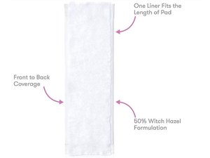 चुड़ैल हेजल पेरिनल कूलिंग पैड लाइनर पोस्टपार्टम रिकवरी अस्पताल बैग आवश्यक 24 पैड लाइनर गति उपचार - Product Image 3