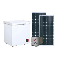 Congélateur solaire coffre 500L Mini congélateur soufflant pour crème glacée Réfrigérateur solaire 12 volts Réfrigérateur portable