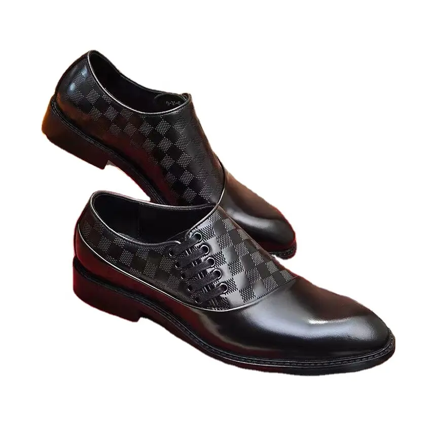 2023 New Model Designer Luxury Men shoes Hot Sale Handmade Dress Shoe Formal Leather Business Shoes Men New Fashion
