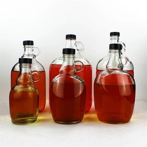Growler — fût de bière, 500ml, <span class=keywords><strong>1l</strong></span>, 2l, 3l, 4l, 5l, avec bouchon en <span class=keywords><strong>verre</strong></span> transparent, avec poignée phénix noire - Product Image 6