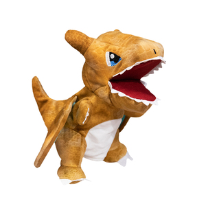 Juguetes <span class=keywords><strong>de</strong></span> peluche <span class=keywords><strong>de</strong></span> dragón que escupe fuego, dibujos animados para padres e hijos, marioneta <span class=keywords><strong>de</strong></span> mano con boca abierta, guantes <span class=keywords><strong>de</strong></span> dinosaurio educativos para niños - Product Image 1