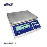 Balance de table électronique haute précision SHWD 30 kg, OEM ODM, matériau ABS, écran LCD, alimentation AC/DC