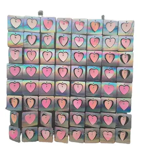 Party Dressing luccicante pannello a parete con paillettes quadrato luccicante pannello a parete con paillettes blu rosa