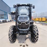 Tracteur miniature à roues Innovi 50HP 4WD de qualité export certifié ISO avec pompe et boîte de vitesses, multifonctionnel et durable pour l'agriculture