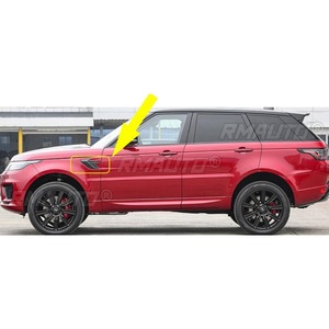 For Range Rover Sport 2018-2022 Car Accessories Leaves Board Side <b>Air</b> Outlet Trim <b>Air</b> <b>Grille</b> Intake <b>Vent</b> Trim Chin Body Kit - Product Image 3