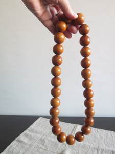 Colliers en bois conçus à partir de perles de bois naturelles, fabriqués pour un style ethnique traditionnel, décontracté et quotidien - Product Image 6