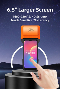 Cầm Tay POS Android thanh toán POS Máy 4 gam tất cả trong một điện thoại di động 6.5 inch Android 14 POS thiết bị đầu cuối - Product Image 5