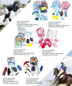 Équipement d'équitation Tête de <span class=keywords><strong>brosse</strong></span> à épousseter Outil de nettoyage de la poussière Kits de toilettage pour chevaux Accessoires équestres de nettoyage - Product Image 6