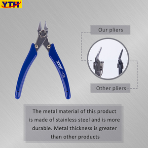 Alicates Electrónicos Miniatura YTH-126 <span class=keywords><strong>para</strong></span> <span class=keywords><strong>Cortar</strong></span> Cables, Herramienta Manual <span class=keywords><strong>para</strong></span> Bricolaje, Cortador de Alambre, Pinza <span class=keywords><strong>para</strong></span> Electrónica, Uso Industrial - Product Image 4