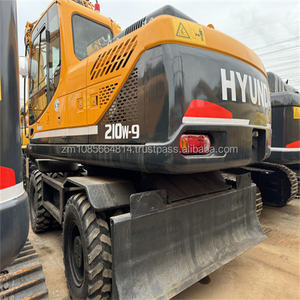 Pelle sur pneus hyundai d'occasion 210w 140w 150w Corée du Sud fabriquée pelle sur pneus hyundai R210W R200W R140W R150W d'occasion - Product Image 4