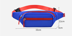 WAALUU <span class=keywords><strong>Petit</strong></span> sac à bandoulière imperméable à l'eau avec logo personnalisé Sac de poitrine décontracté pour hommes Sac de taille pour femmes Sac de sport à une épaule - Product Image 5
