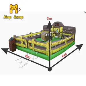 Atacado preço direto rodeo passeio jogos infláveis touro mecânico para venda