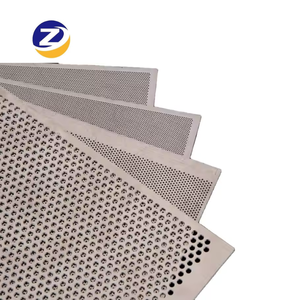 יריעת מתכת מחוררת בצורת חלת דבש מפלדת אל-חלד עם שירות חיתוך - Product Image 4